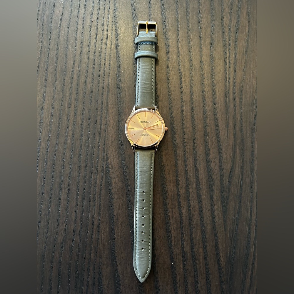 Monroe Classique Watch in Sunburst Solerose